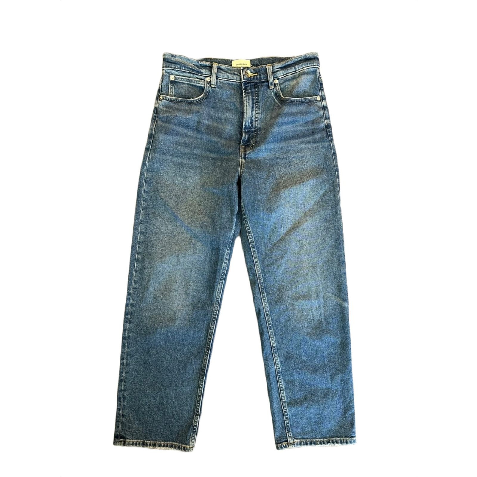 Everlane The Way High Jean 2.0 Dark Indigo Blue 28R