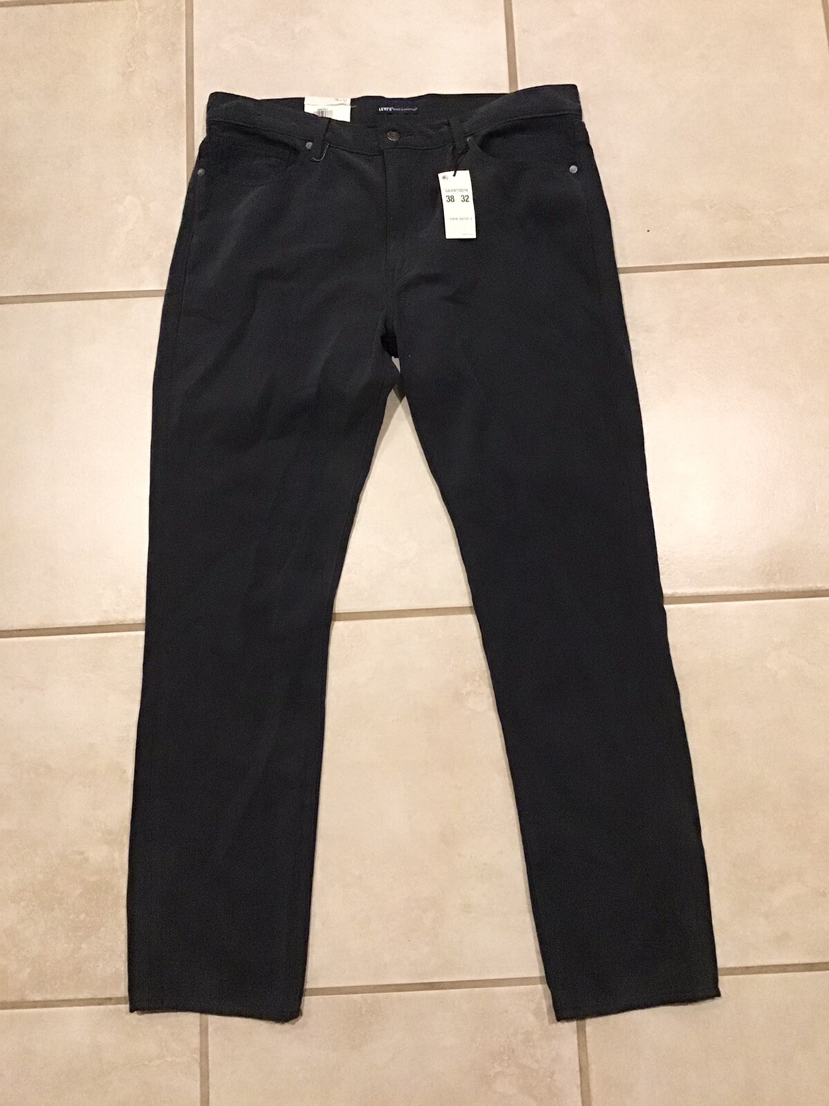 Levi’s Made & Crafted 511 Slim Fit Jeans Italian Fabric Mens 38×32 ACTUAL: 37×32