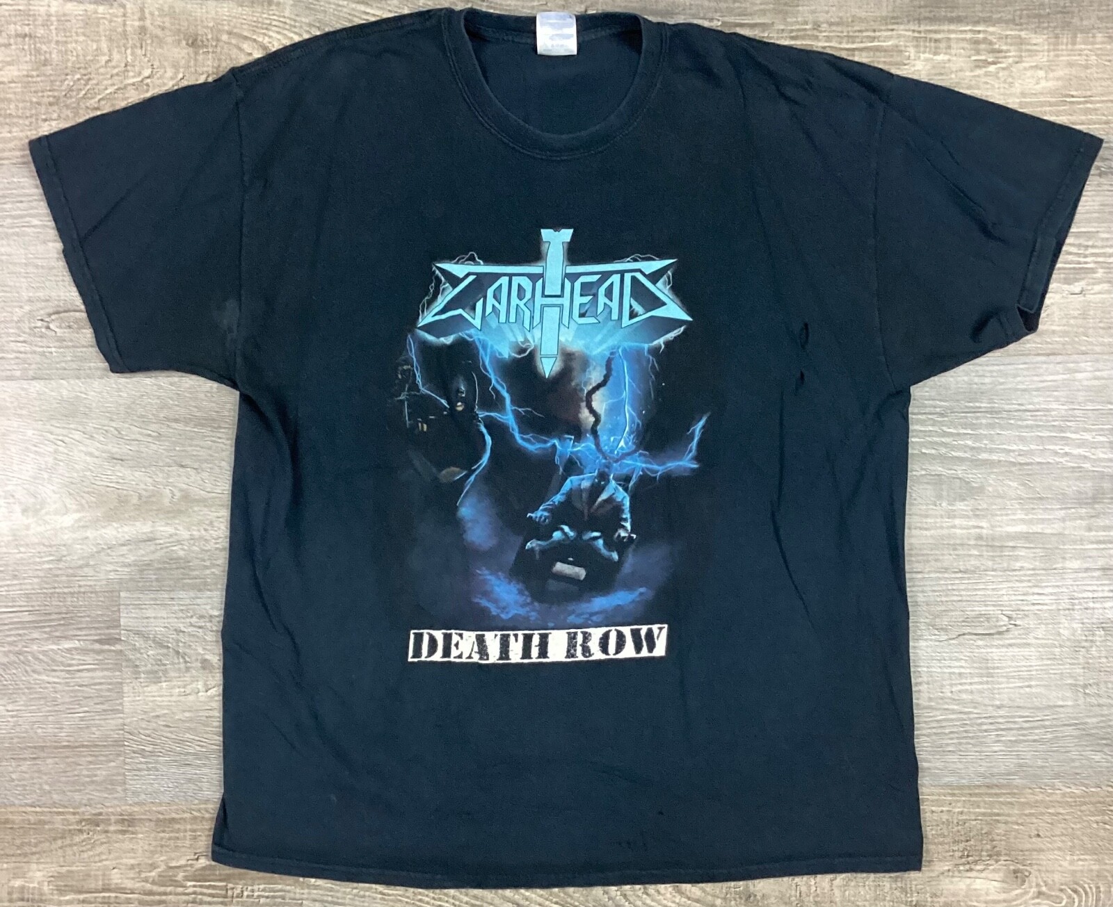 Warhead – Death Row T-shirt 2013 Thrash Metal Slayer Overkill Megadeth