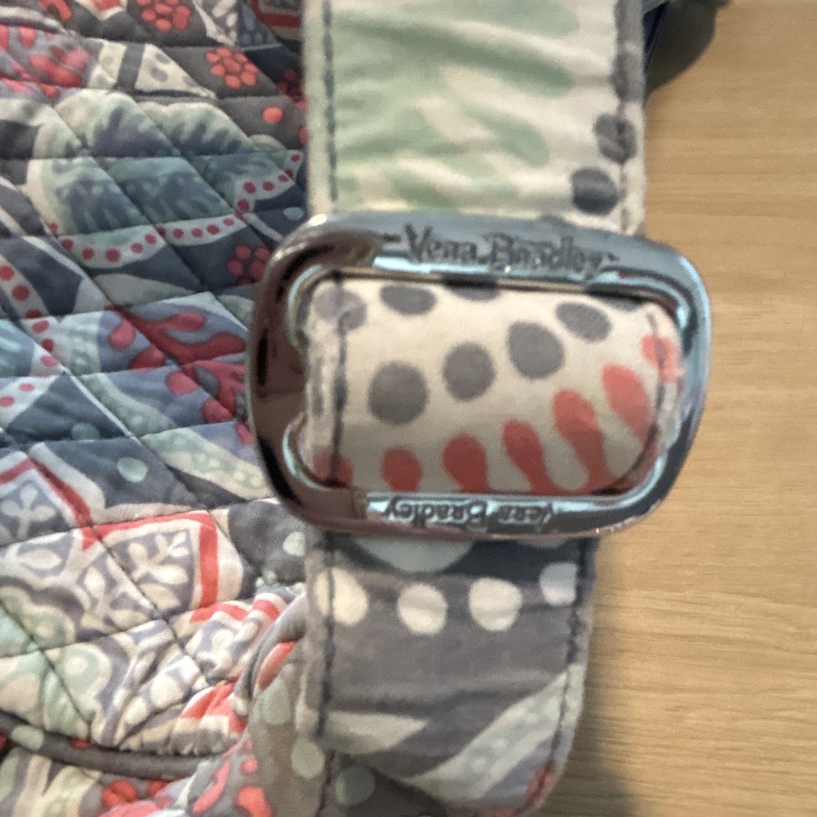 Retired Nomadic Print Vera Bradley Bag Zip Closure Adjustable Strap Pockets