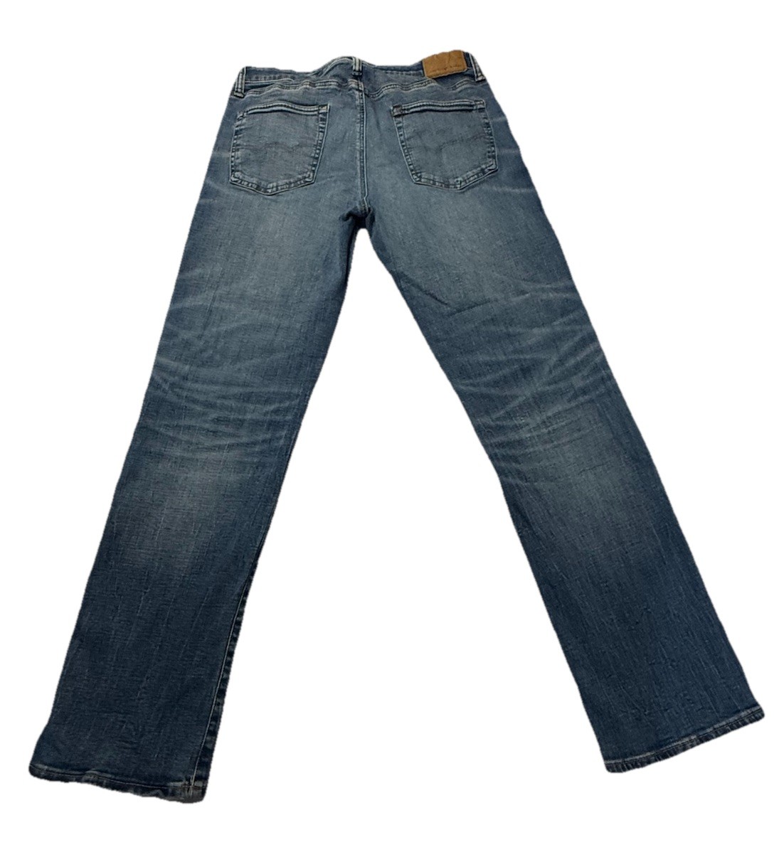 American Eagle AirFlex+ Mens Jeans 32×32 Straight Leg Stretch Denim Medium Wash