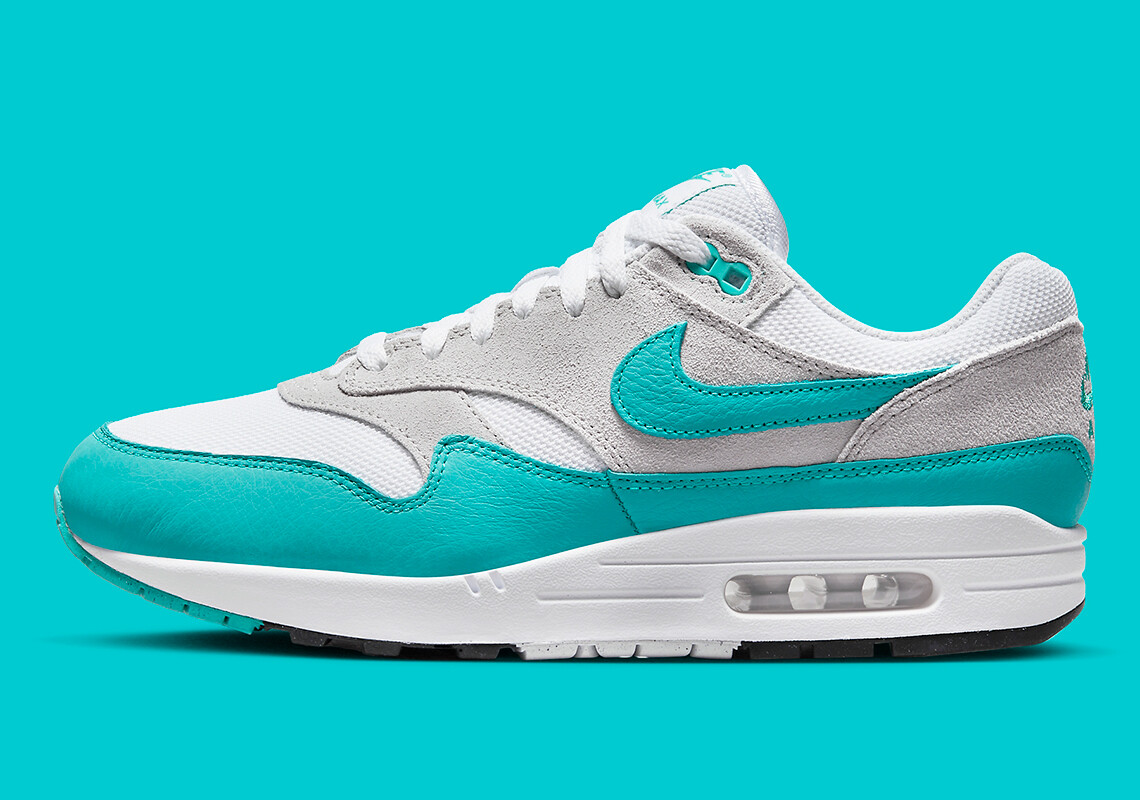 Nike Air Max 1 SC Clear Jade Neutral Grey White DZ4549-001 Men’s
