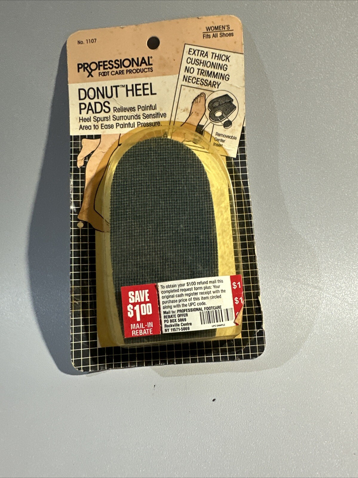 Vintage Professional Foot Care Donut Heel Pads MIUSA