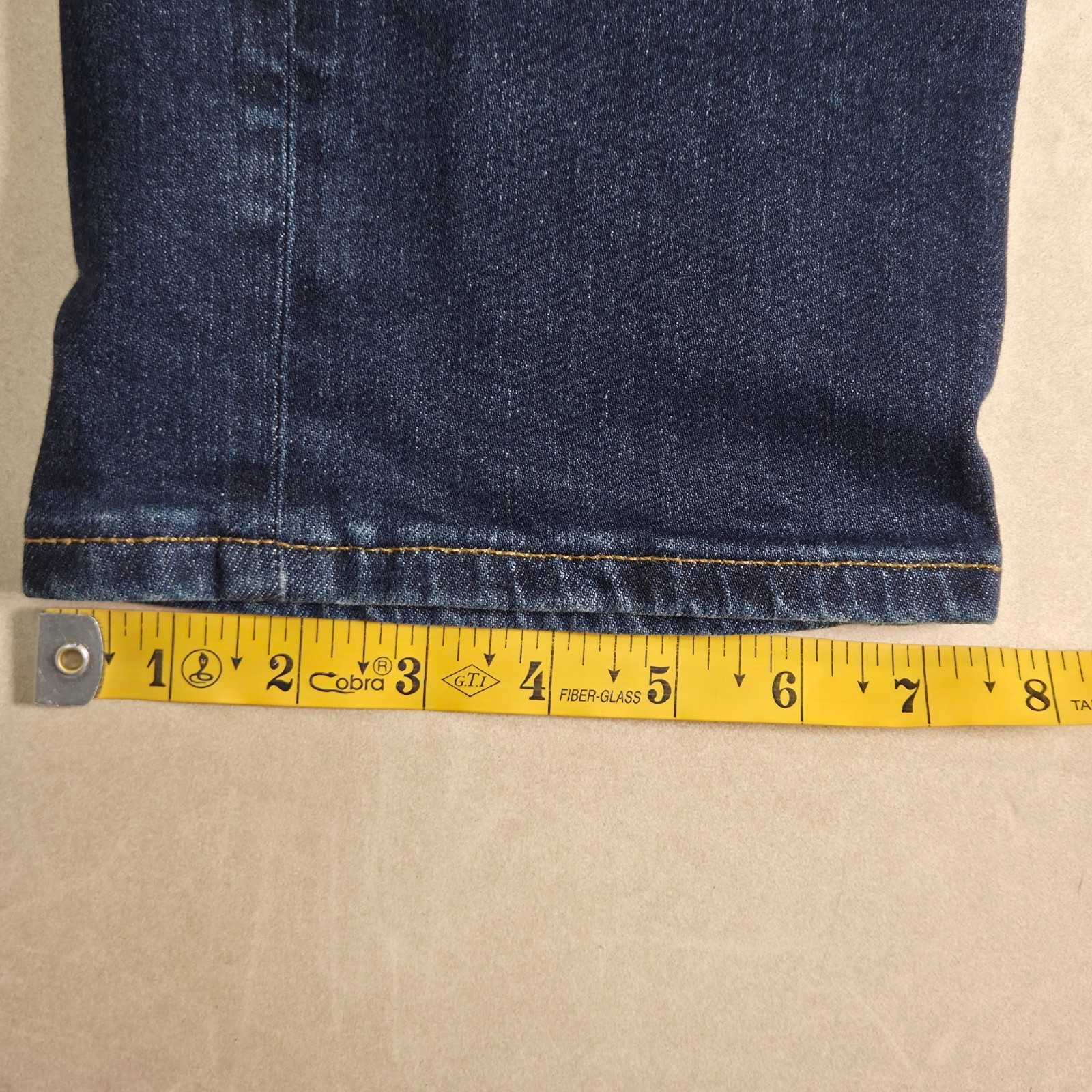 American Eagle Air Flex Slim Straight Jeans Men’s 36 X 32 (Tagged 34×32) Wiskers