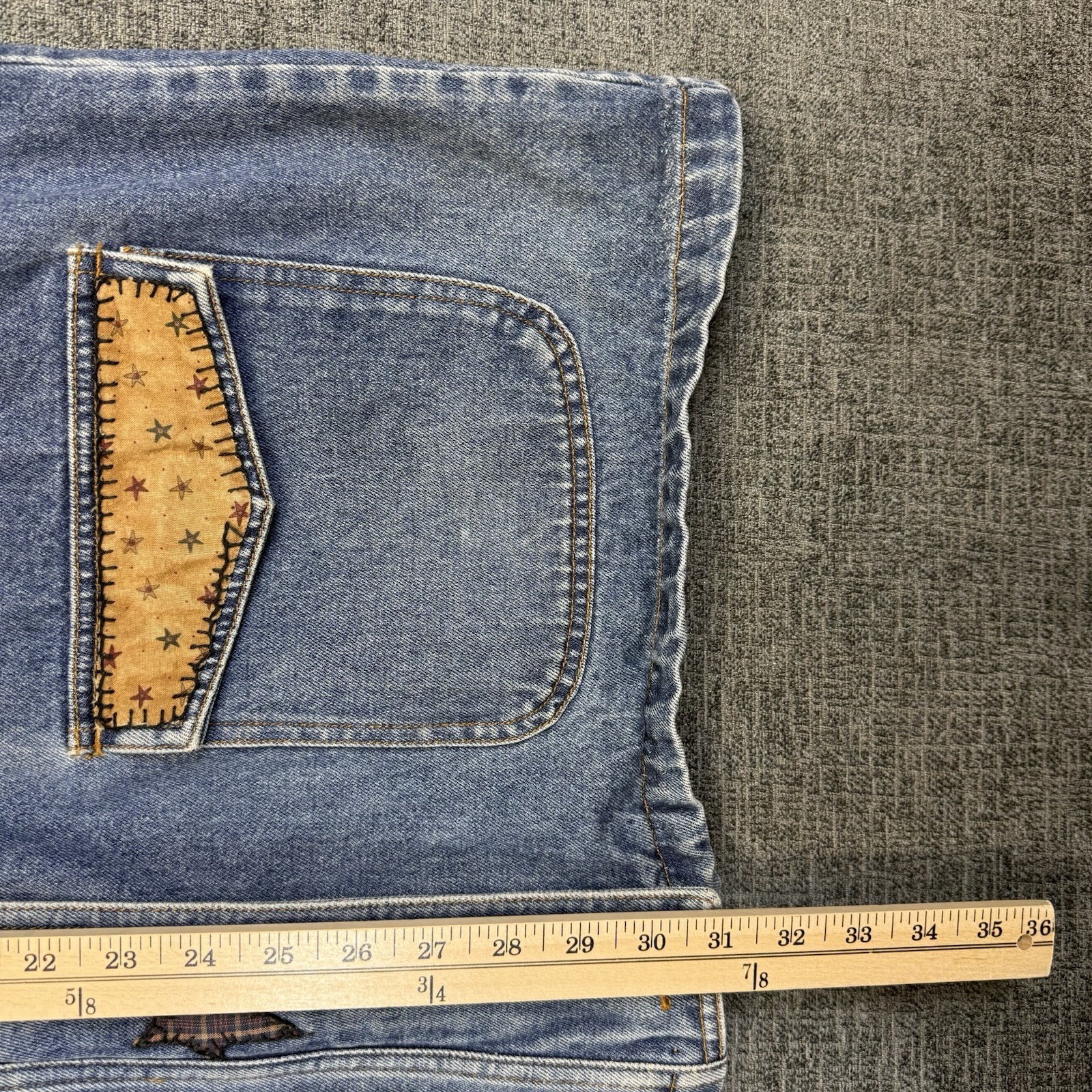 Vintage HAIK’S Shacket Women’s XL Blue Denim Shirt Jacket School Art Teacher