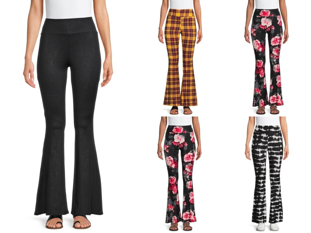 No Boundaries Women Juniors’ Flare Pants, All Sizes, Bell Bottom Pants,