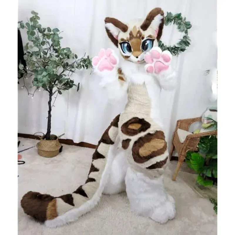 Husky Doll Dress Furry Mascot Costume Top Cartoon Anime theme character Carnival