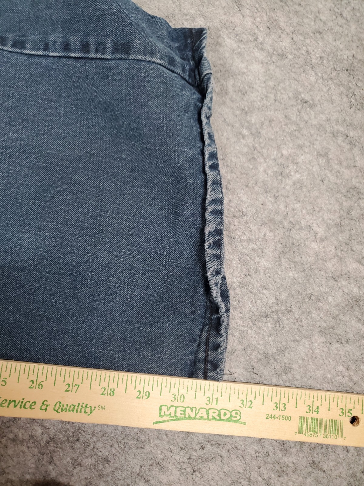 Levi’s 567 Low Loose Boot Mens Size 38×32* Baggy Y2K Skater Distressed