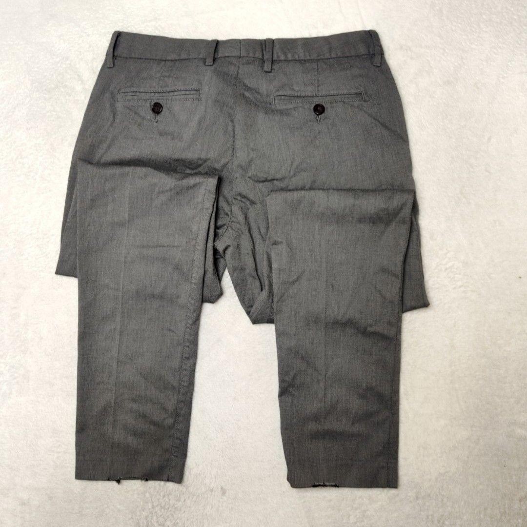 Bonobos Pants Mens 30×30 Gray Chambray Slim Tapered Tuesday Workday Warrior