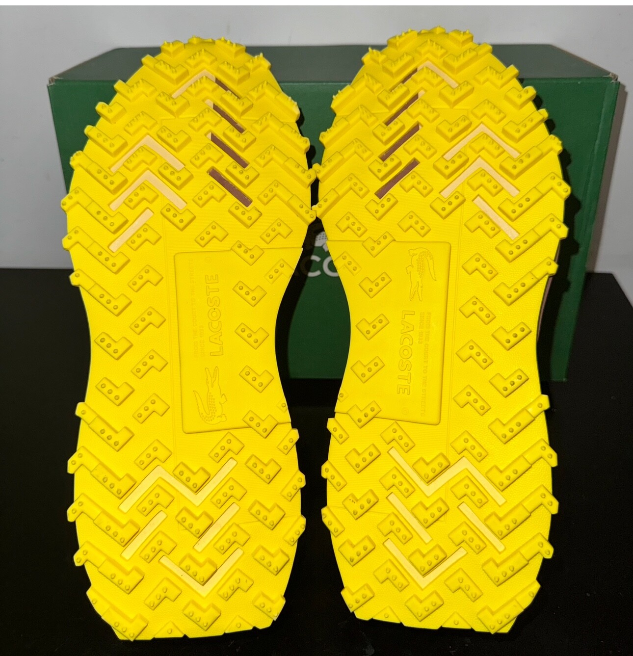 Lacoste ELITE ACTIVE 2025 Women’s Sneakers Light Yellow/Yellow. US Sizes 5 to 10