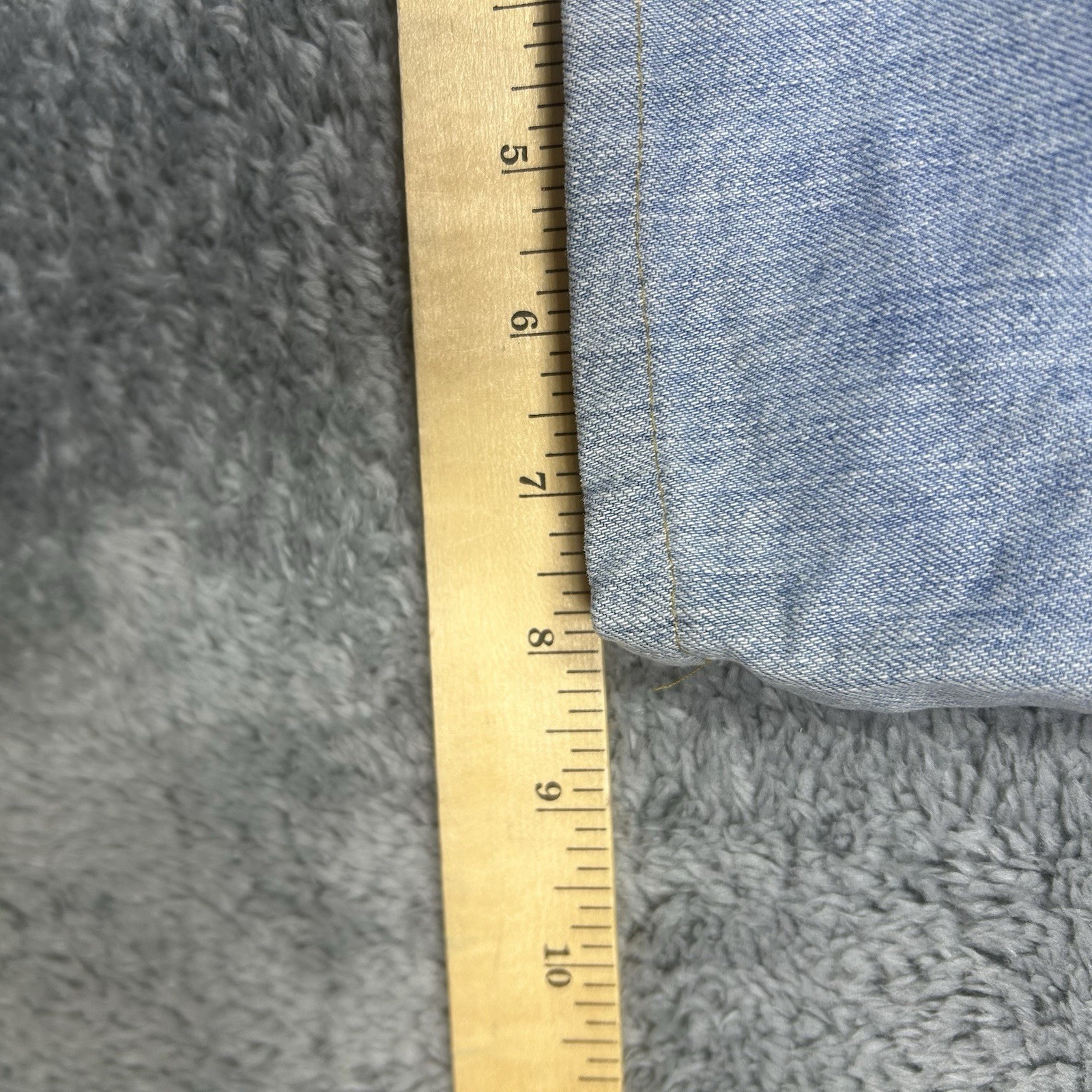 Vintage GAP 1969 Jeans Men’s 36×29 Blue Stonewash Button Fly Straight Fit Y2K
