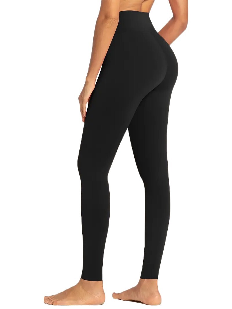 Women Winter Fleece Leggings Full Length NWT One Size