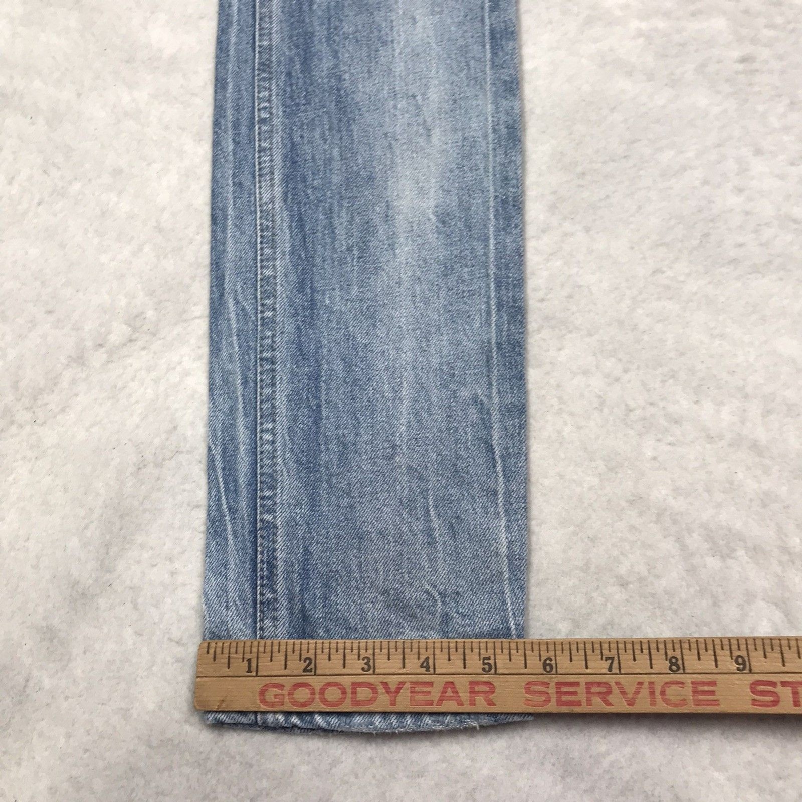 KSUBI Van Winkle Hi Fi Jean Men 30×33 Skinny Distressed Button Fly Goth Skate