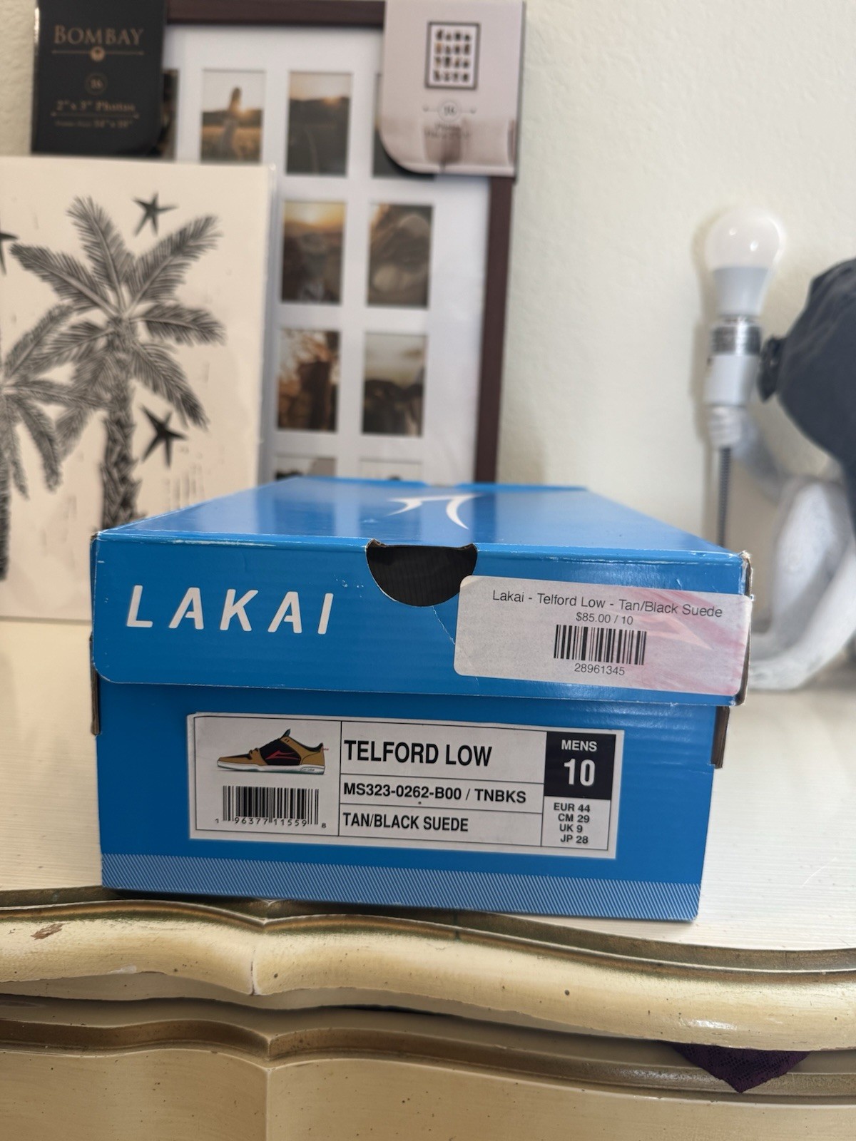 Lakai Telford Low Black/Tan