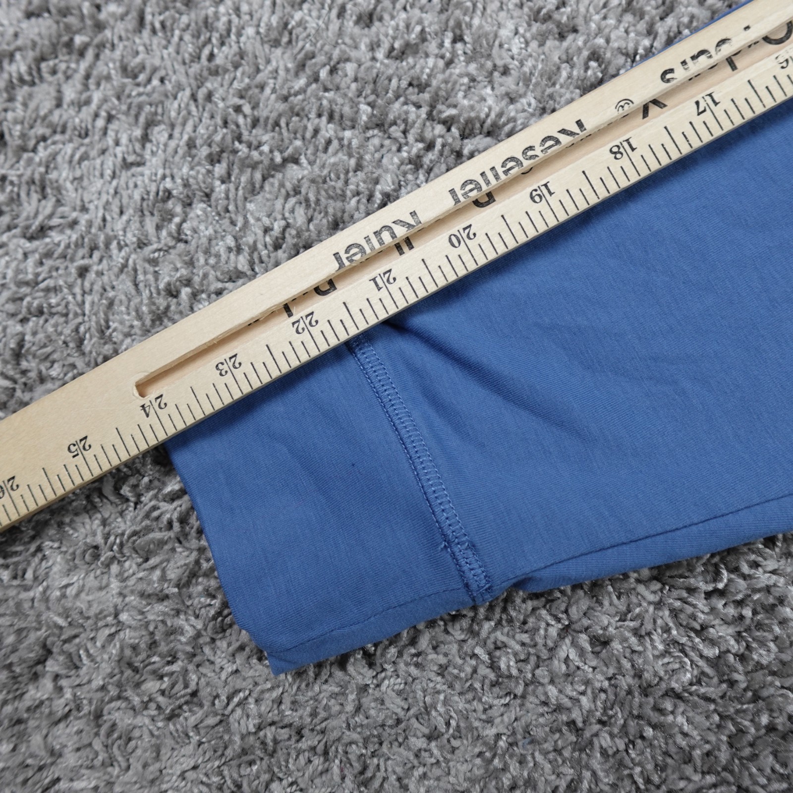 G/Fore Hoodie Lux 1/4 Zip Mid Layer Pullover Men’s Large Blue Golf
