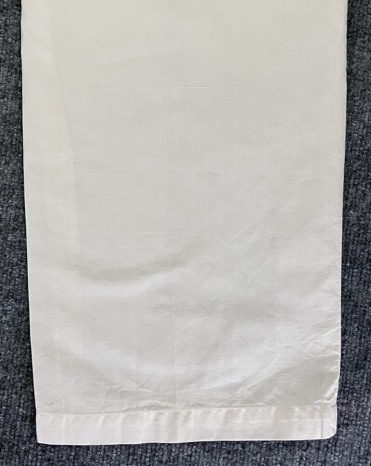 Banana Republic Dawson Men’s Linen Cotton Pants 35×34 Tan Straight Flat Front