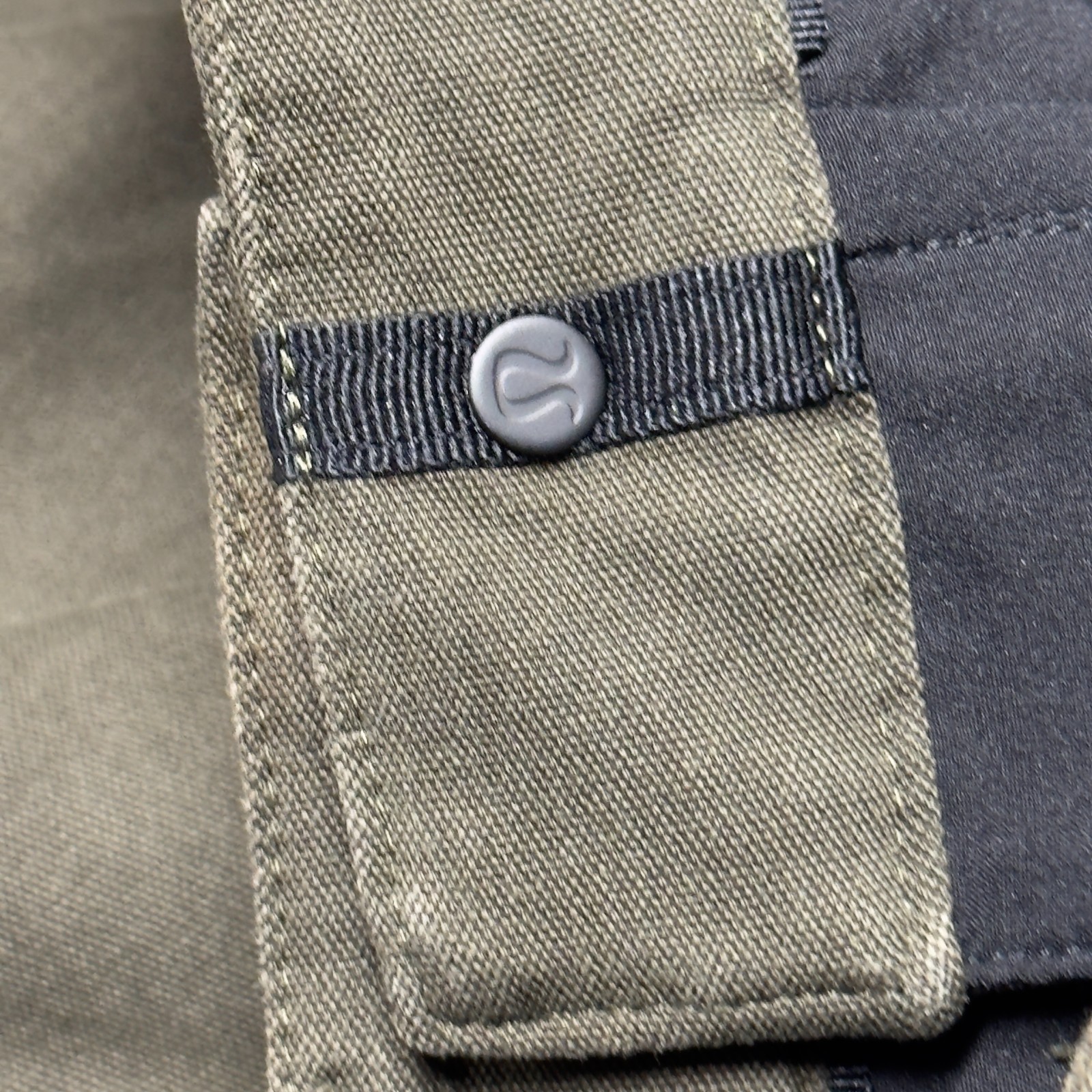 Lululemon ABC Slim Utilitech Pants Men 32×32 Canvas Abrasion Resistant LM5ABOS