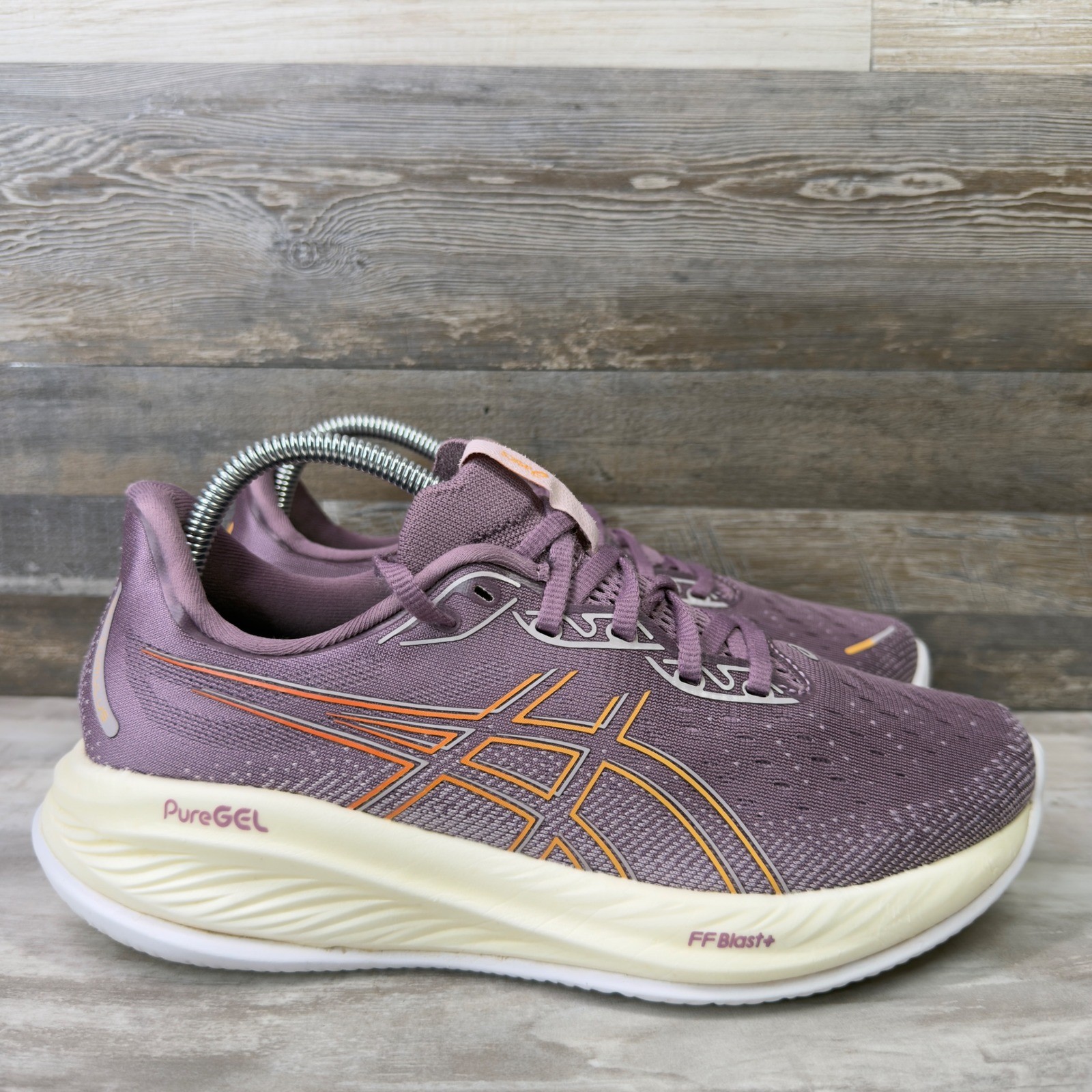 ASICS Gel-Cumulus 26 Womens Size 9 Running Shoes PureGEL FF Blast+ Violet