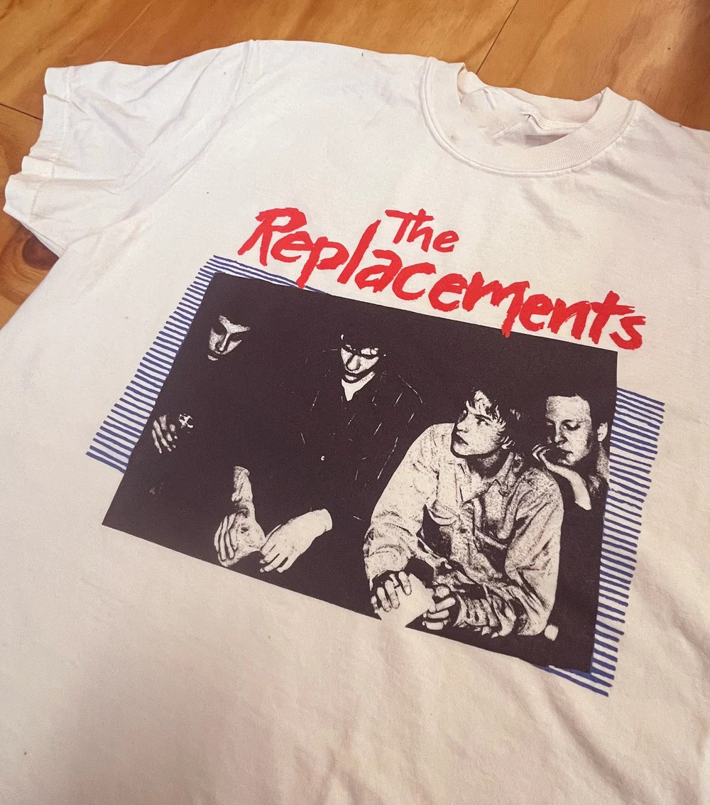 The Replacements Band WHite Shirt Unisex Concert S-5XL TR629