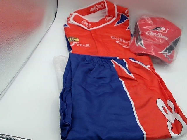Talladega Nights Ricky Bobby Old Spice Red Jumpsuit Costume W/ Hat NASCAR
