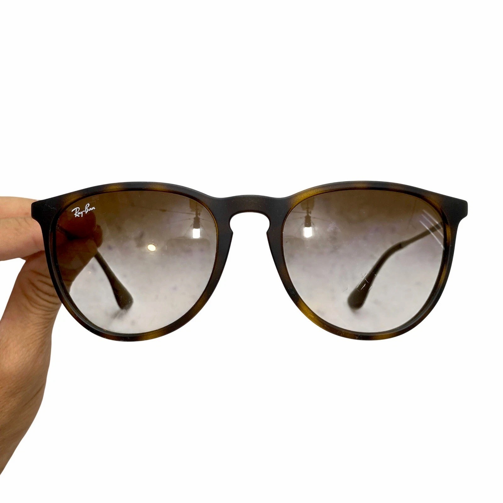 Ray-Ban RB4171 Erika Sunglasses Brown Tortoise Gradient 865/13 54mm