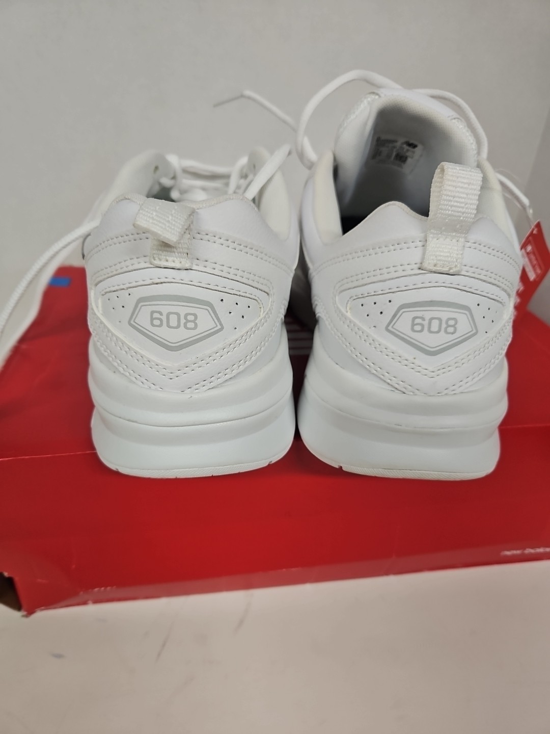 New Balance 608v5 Men’s Training Shoes Sneakers MX608AW5 – White/White