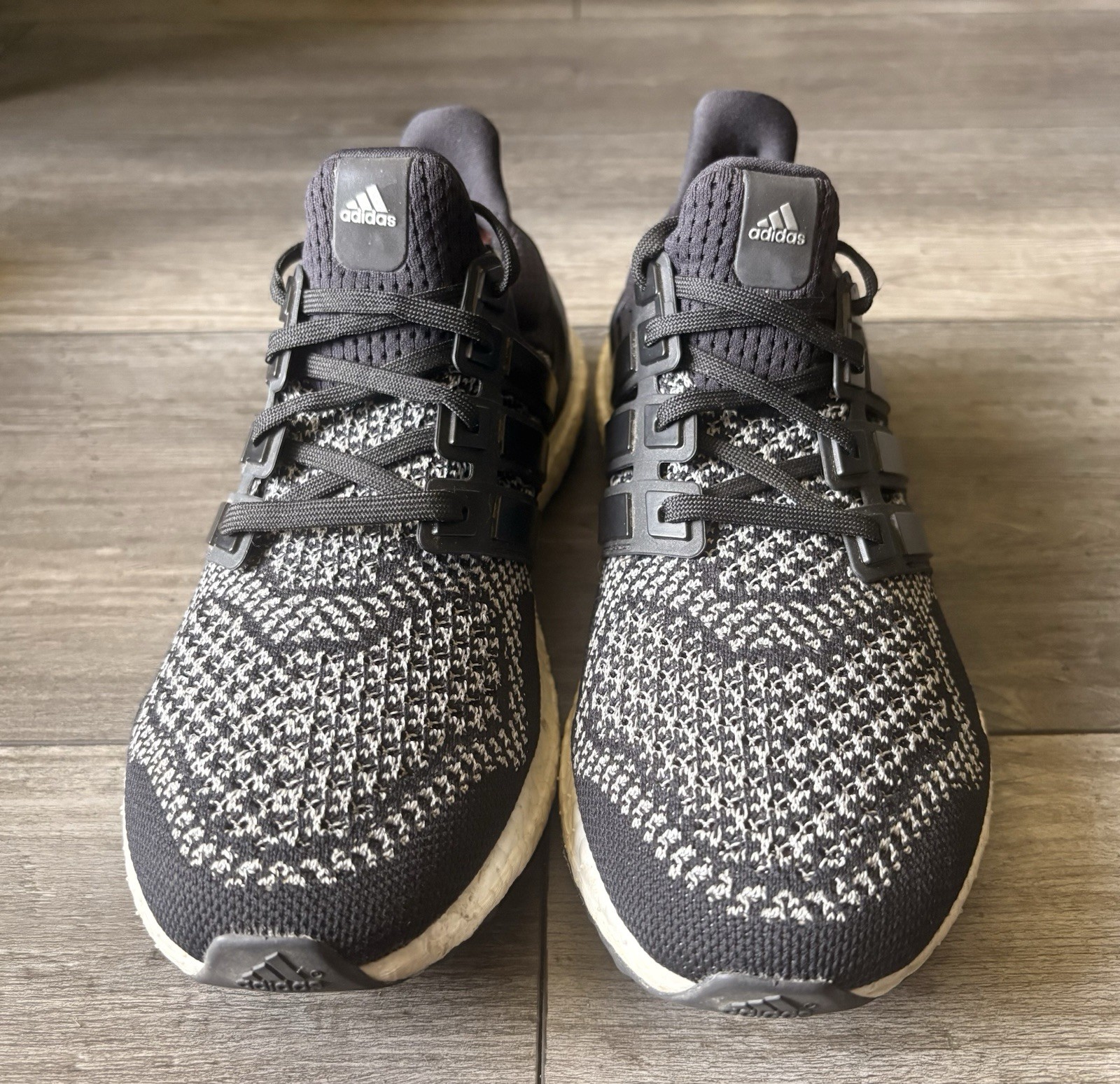 Adidas UltraBoost 1.0 Limited Reflective Black White Sneakers AQ5561 Men Sz 8.5