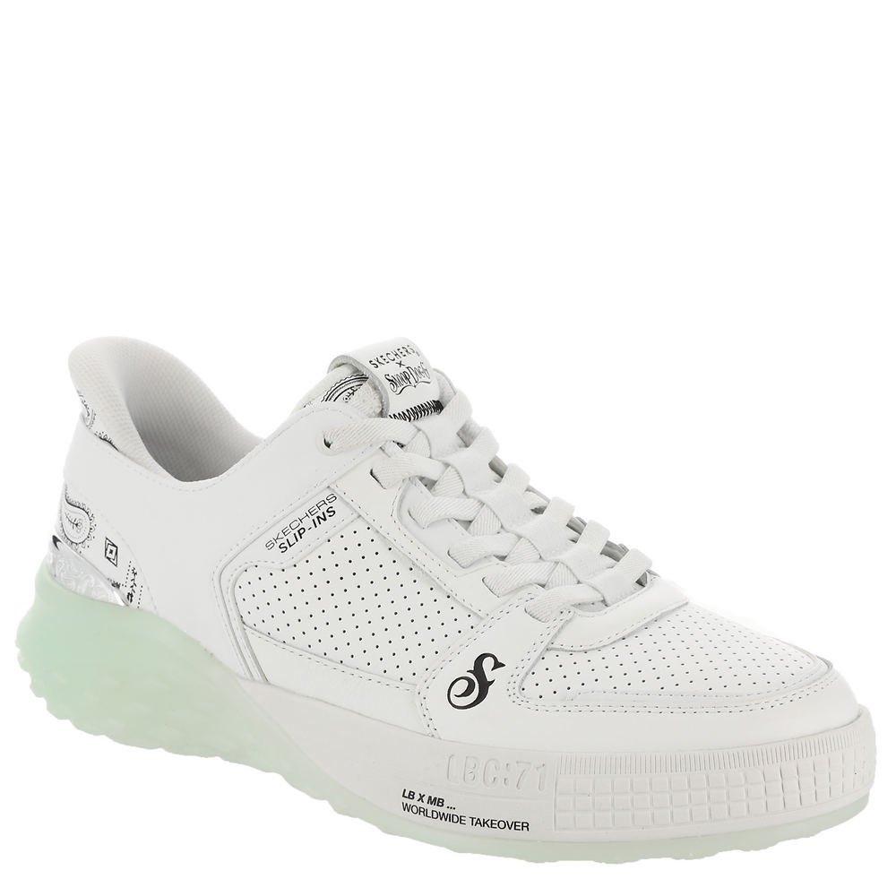 Skechers x Snoop Dogg Sizzle-Snoop Sizzle Men’s Slip On – White