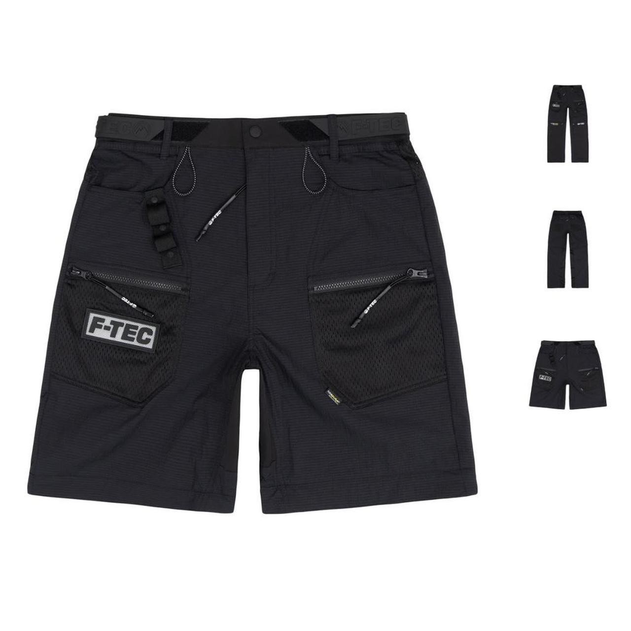 FTP F-Tech Convertible Pants Black Small Cordura Fabric Deadstock