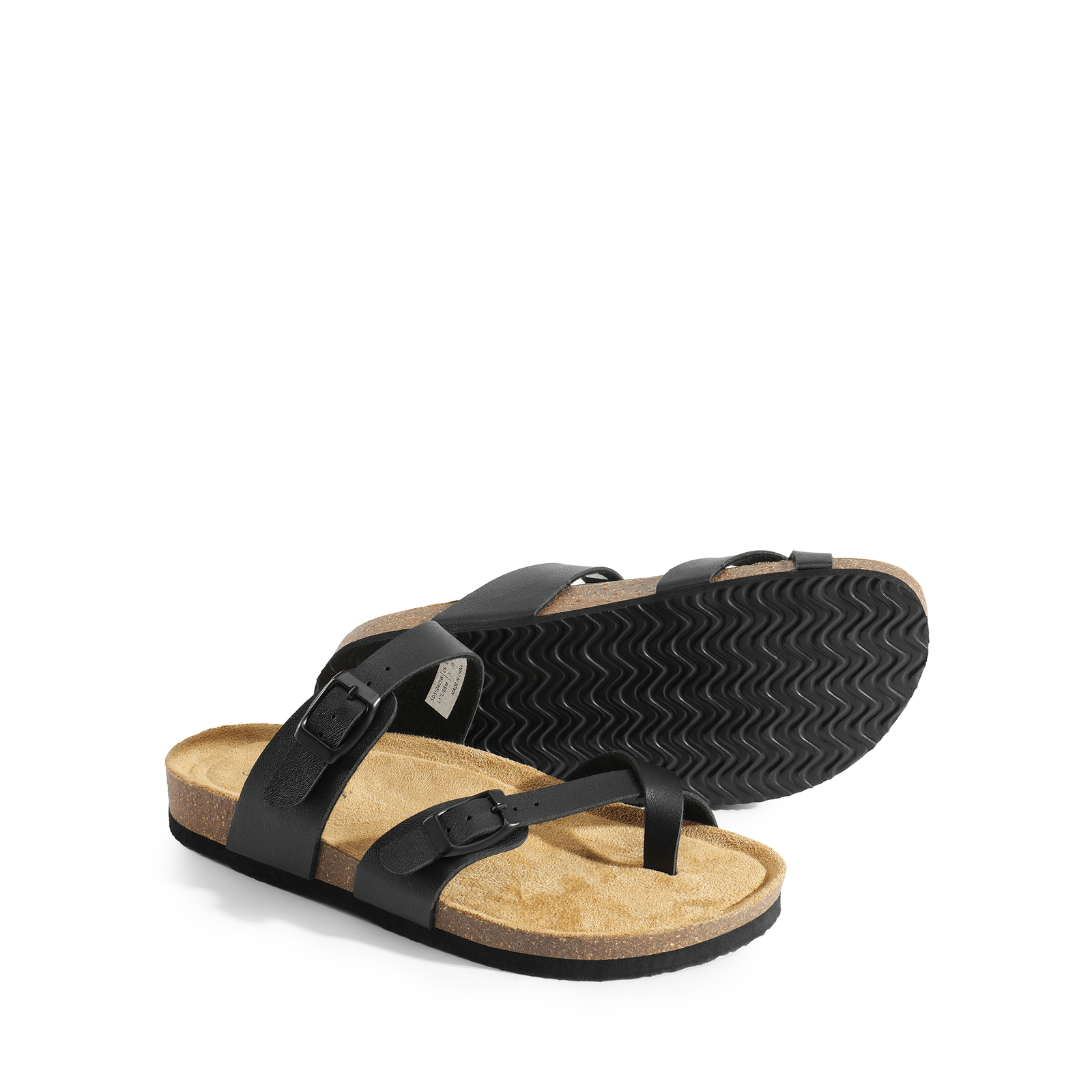 US Women Footbed Open Toe Thong Slide Sandals Comfortable Slip On Casual Sandals