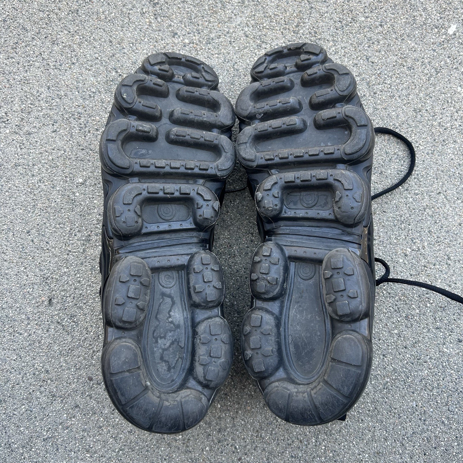 Nike Air VaporMax Plus Low Triple Black Mens Athletic Shoes 924453-004 Size 13