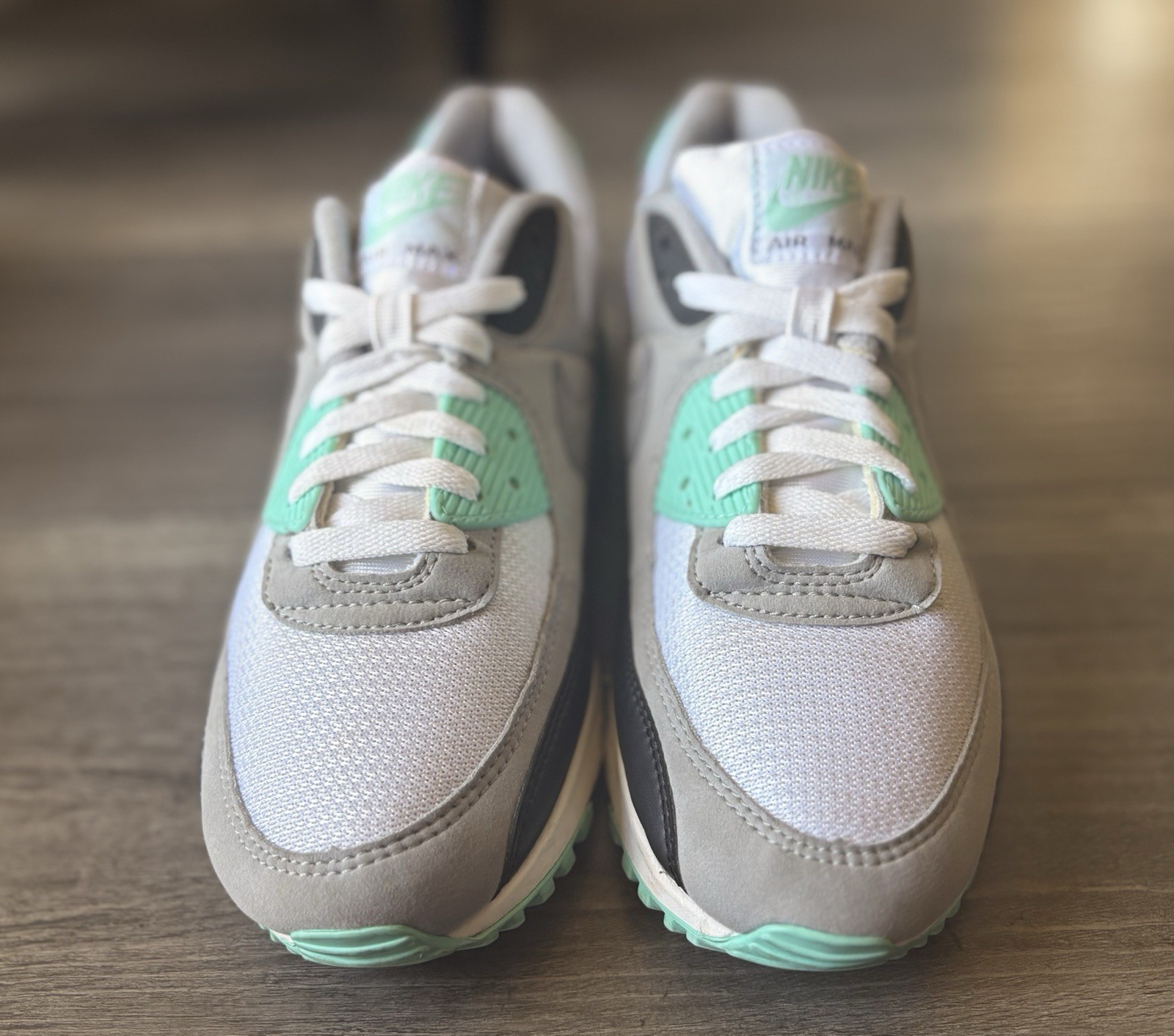 Nike Air Max 90 Hyper Turquoise Sneakers CD0881-100 Men Size 9