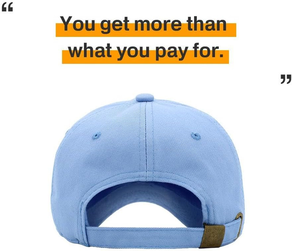 Stylish Unisex Adjustable Cotton Baseball Cap – Classic Dad Hat