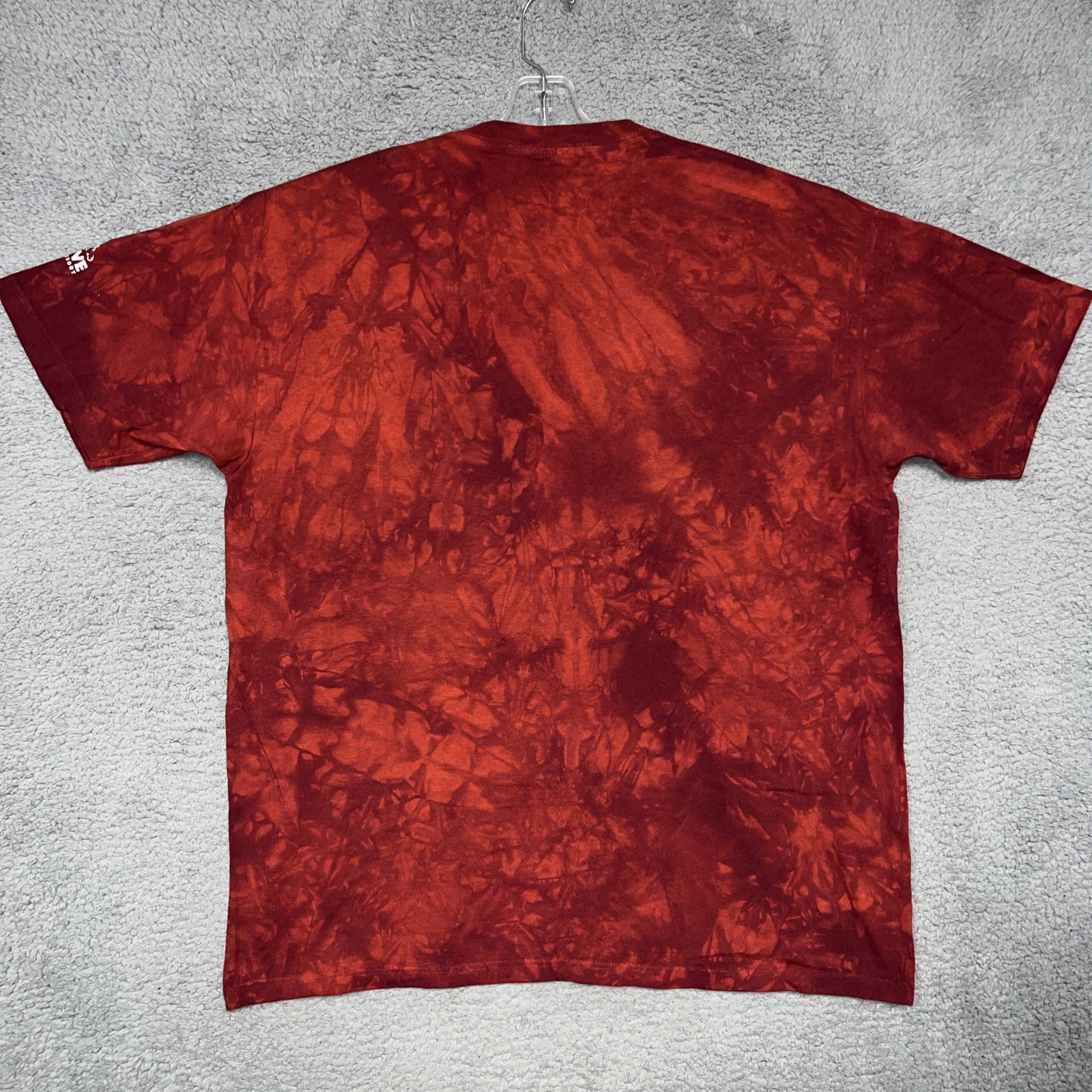 The Mountain Horse T Shirt Mens Sz XL Red Tie Dye Pinegrove Kim McElroy 2007 Tee