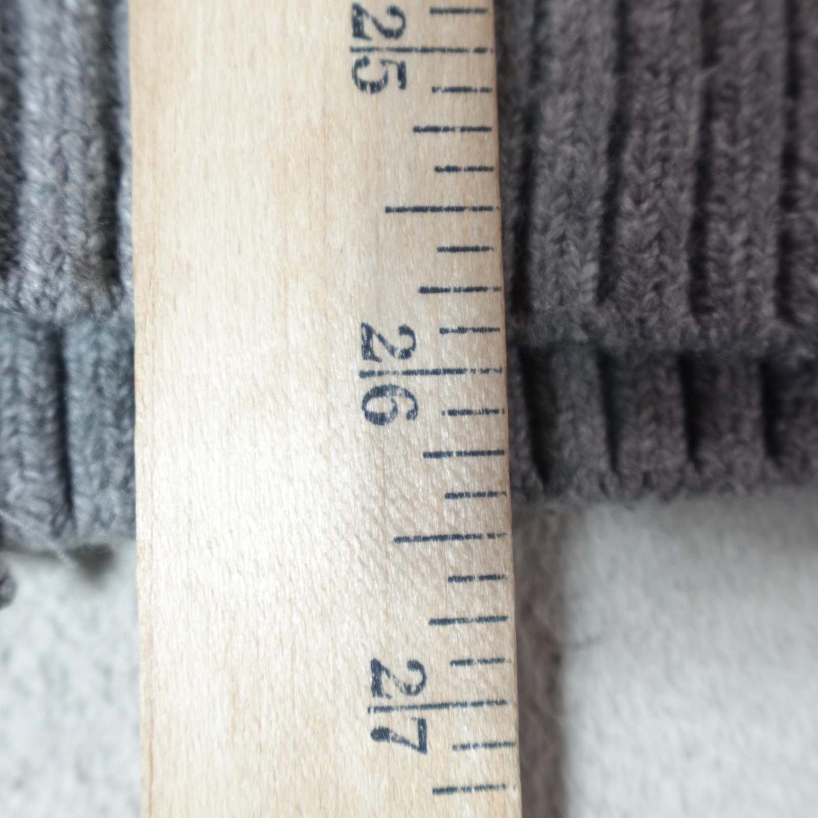 Fisherman Cardigan Mens Small Gray Sweater Goodfellow Grandpa Knit Stripe Preppy