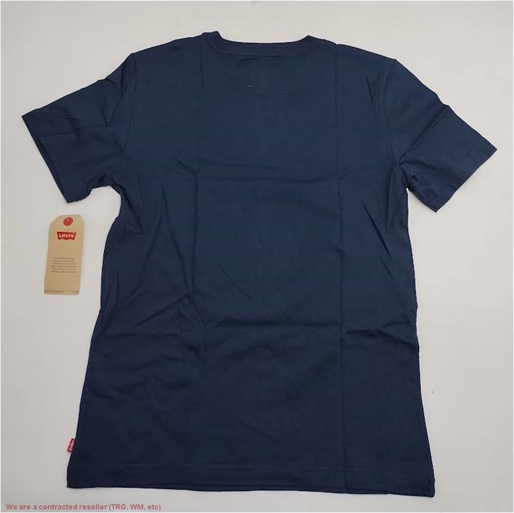 Levi’s Boys’ Short Sleeve Batwing Logo T-Shirt – Navy Blue L *SEE DEAL!!!*