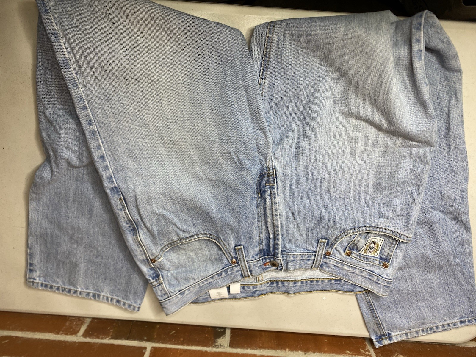 Cinch Jeans Men’s 34×34 White Label Relaxed Fit Light Stonewash