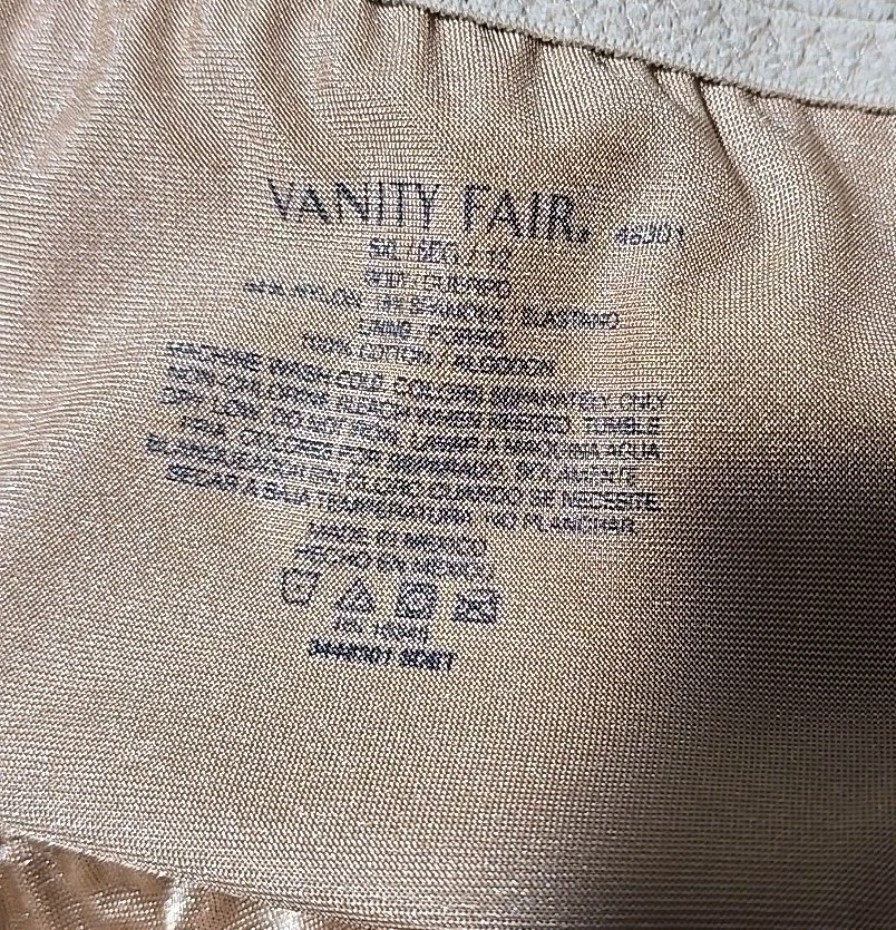 Vanity Fair Radiant Collection Light Control Undershapers 3 Pack Hi-Cut 5XL