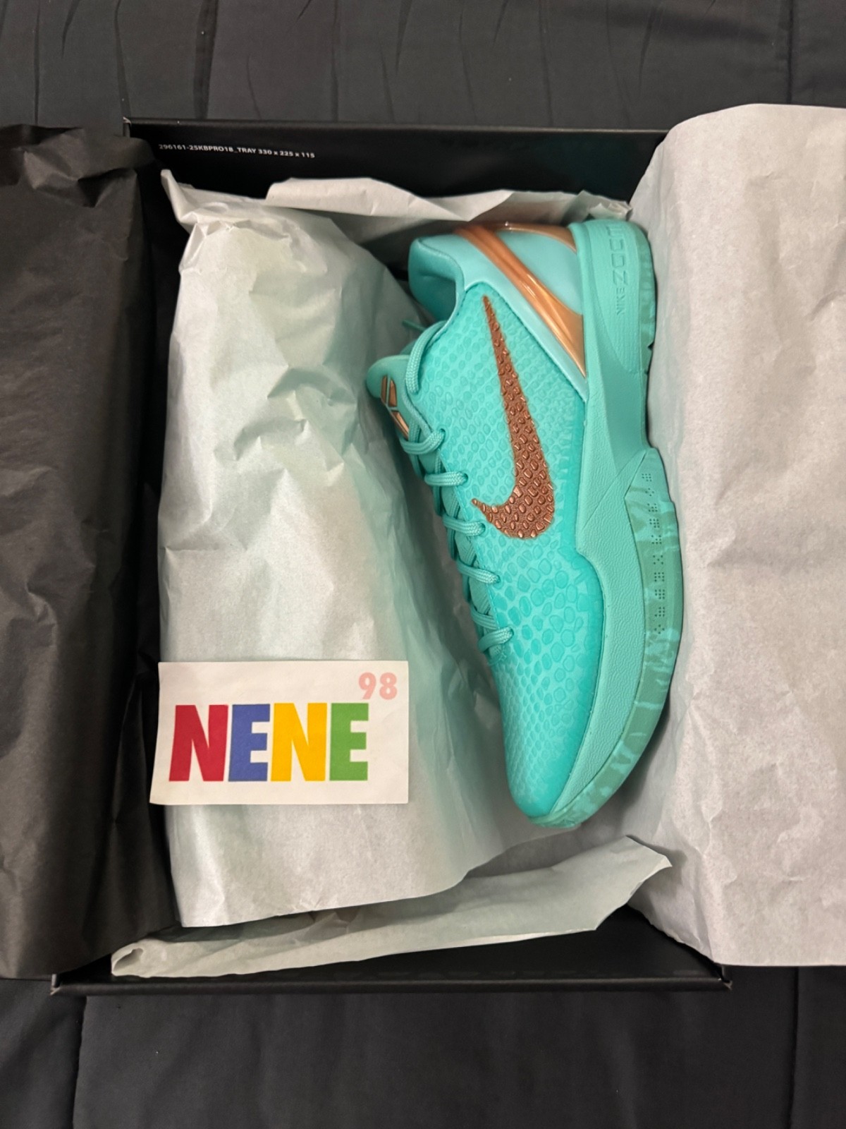 Nike Kobe 6 Protro Jalen Brunson Statue Of Liberty size 8