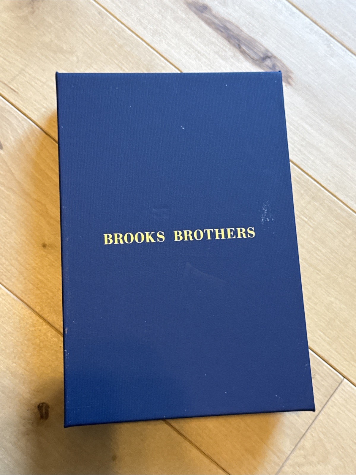 BROOKS BROTHERS Bifold Black Leather Wallet KC Box-007 Retail $150