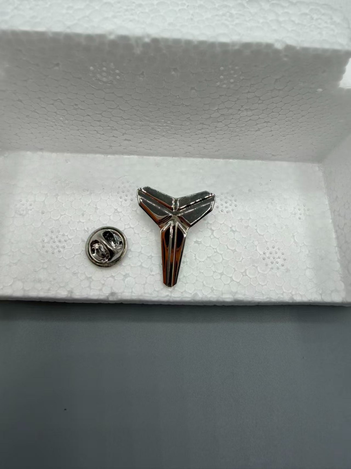 2020 Kobe Black Mamba Pin Silver Lapel Pin