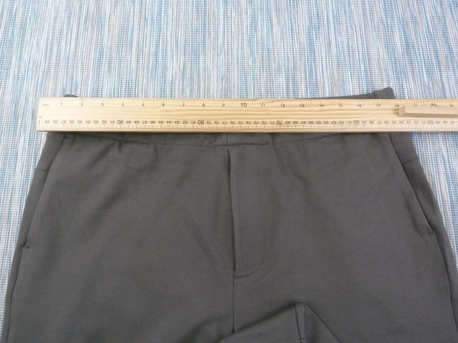 Paige Womens Large Brown Trousers Zip Closure Stretch