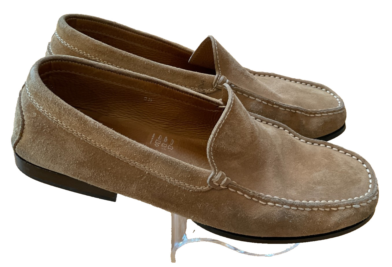 Tod’s Men’s Suede Camel Driving Loafers/Moccasins Made in Italy Sz 9.5 (US 11)