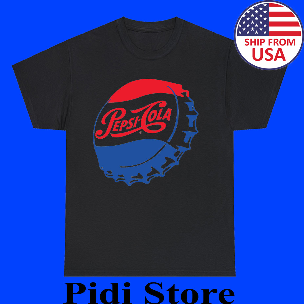 Pepsi Cola 1940 Men’s Black T-Shirt Size S to 3XL