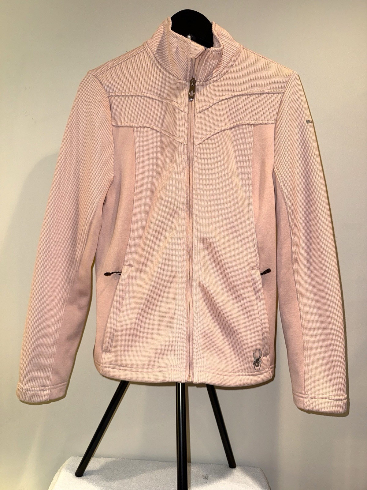 Spyder Women’s “Speedo” Waffle-Knit Fleece Jacket, size S, EUC