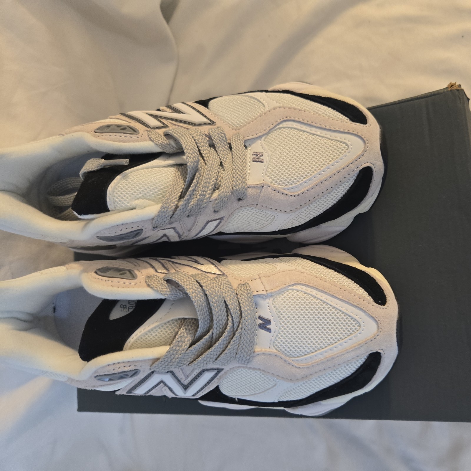 New Balance 9060 Grey Jet Black U9060JBB Men New size 7