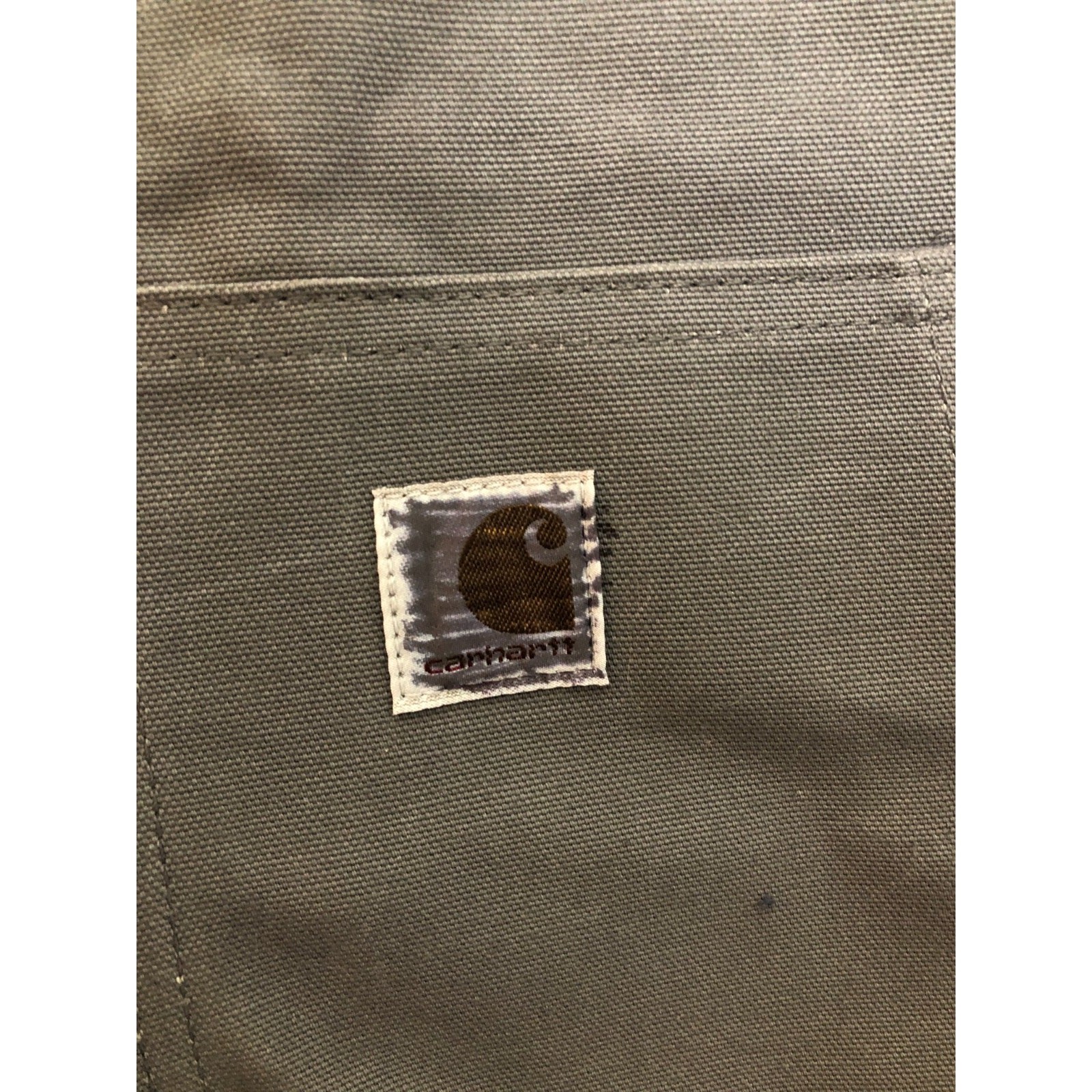 Carhartt 0J0140 M Active Jacket Size XL Quilt Lined Gravel Gray Loose Fit Jacket