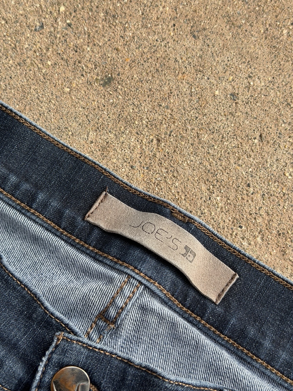 Joes Jeans The Brixton Straight Narrow Mens 36 x 32 Dark Wash Stretch Pants