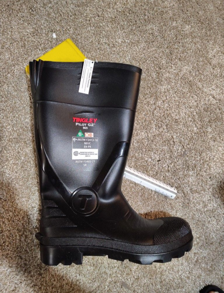 Tingley Pilot G2 969 – 31341 – Men’s Size 8 – ASTM F2413-18 – ASTM F3445-21