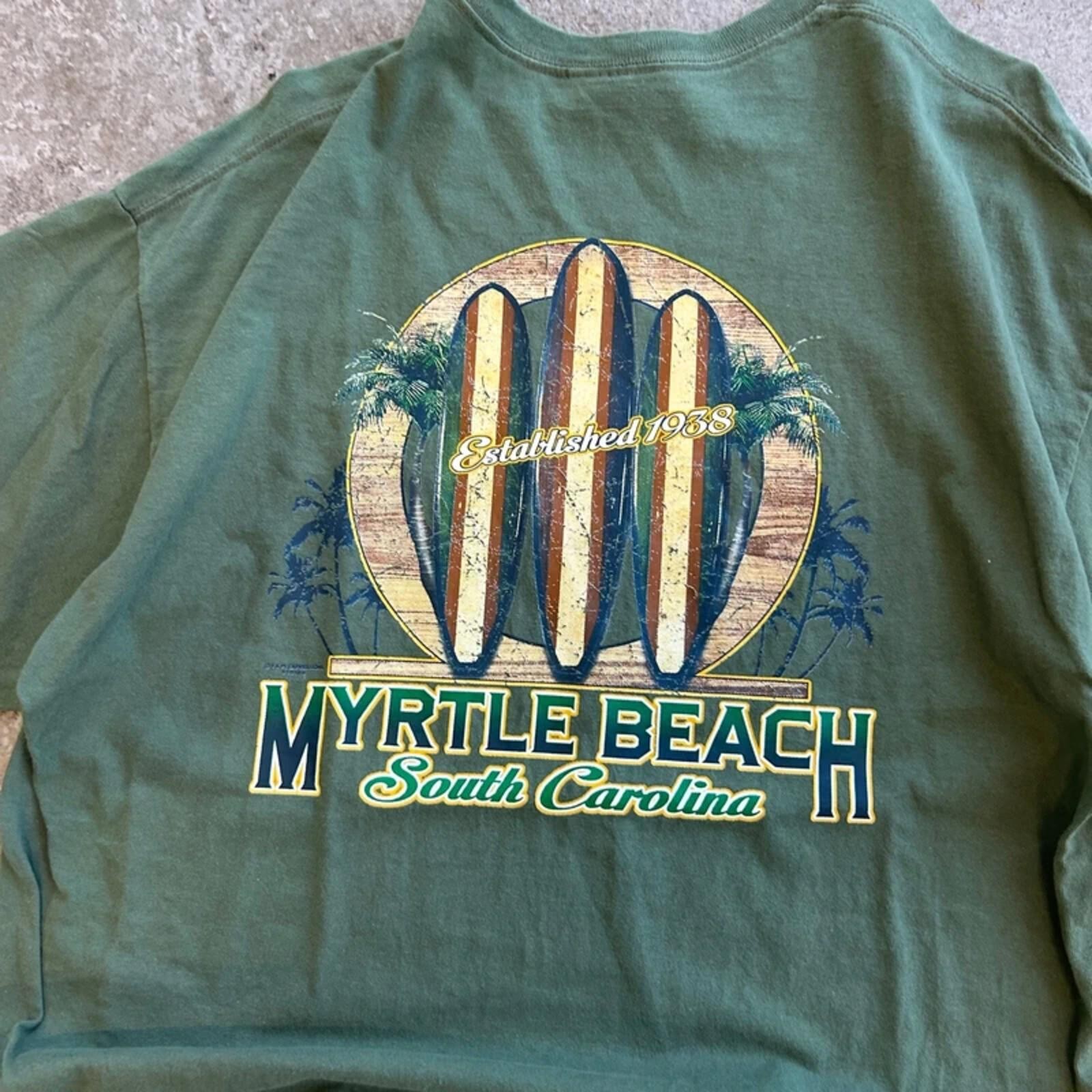 y2k surfwear myrtle beach south carolina shirt